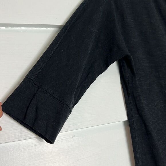 Lilly Pulitzer Black Cassie 100% Pima Cotton Dress Size XS - Picture 6 of 13